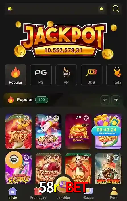 Promoções Especiais no 58r bet App